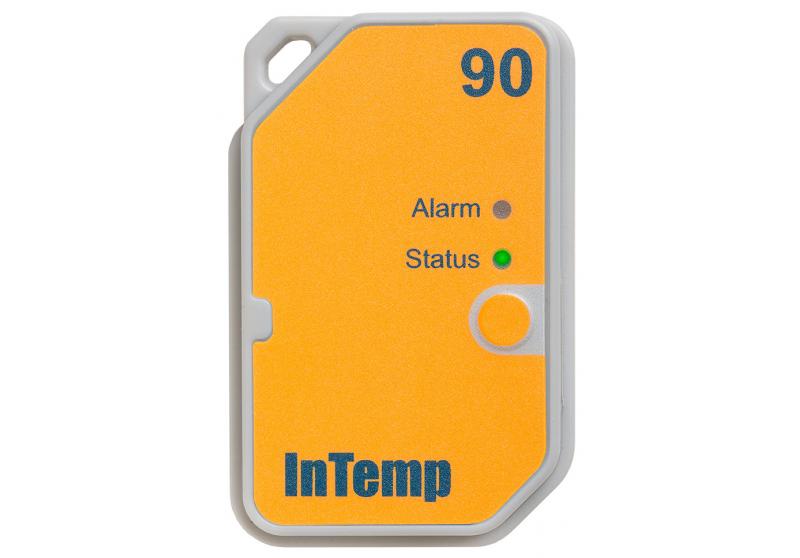 InTemp Bluetooth Low Energy 90 Day Single-Use Temperature Data Logger (CX502)